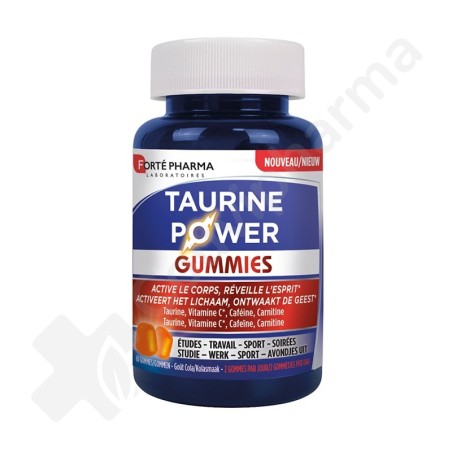 Énergie Taurine Power - 60 gommes