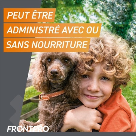 Frontpro Chien 2 à 4 kg - 3 comprimés à croquer