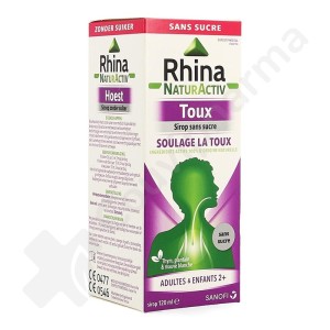 Rhina NaturActiv Toux - Sirop 120 ml