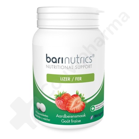 BariNutrics Ijzer - 90 kauwtabletten