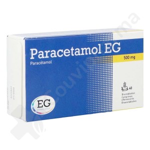 Paracetamol EG 500 mg - 40 comprimés effervescents