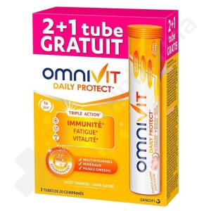 Omnivit Daily Protect - 3 x 20 comprimés effervescents