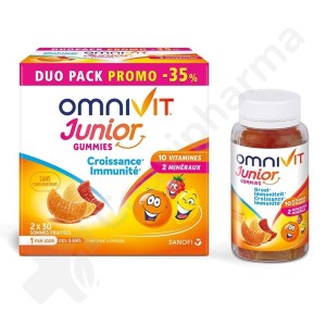 Omnivit Junior Gummies - 2 x 30 gommes