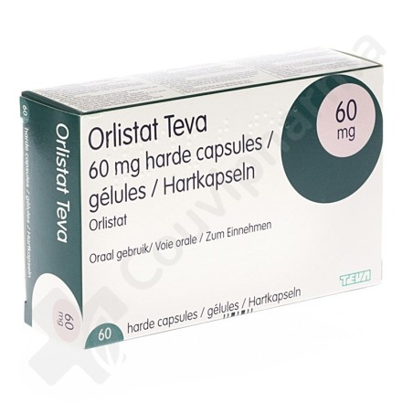 Orlistat Teva 60 mg - 60 gélules