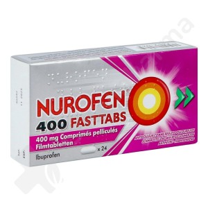 Nurofen 400 FastTabs - 24 comprimés