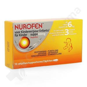 Nurofen Enfant 60 mg - 10 zetpillen