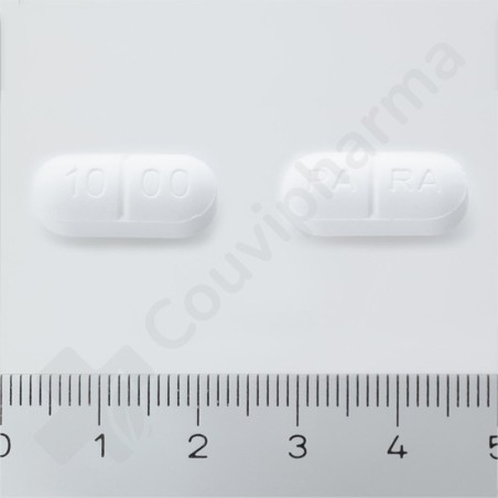 Paracétamol Sandoz 1 g - 120 comprimés