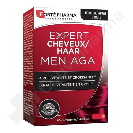 Forté Pharma Expert Cheveux Men - 60 comprimés