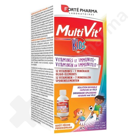 MultiVit' Kids - Solution buvable 150 ml