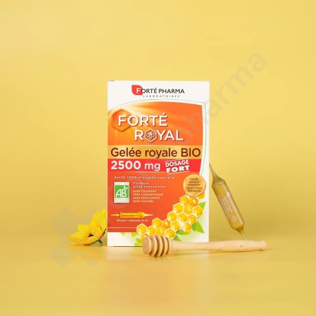 Forté Royal Bio 2500 mg - 20 ampoules de 15 ml