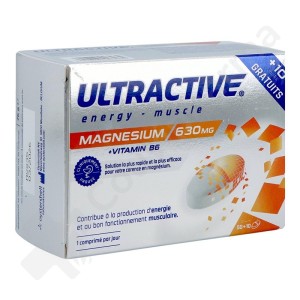 Ultractive Magnésium 630 mg - 60 comprimés