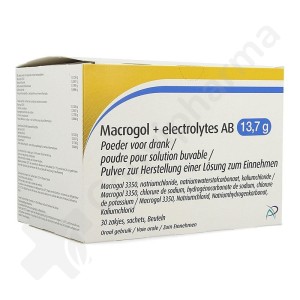 Macrogol + électrolytes AB 13,7 g - 30 sachets