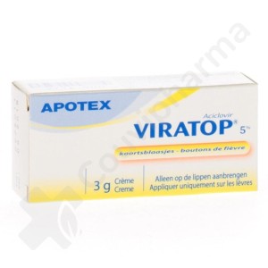 Viratop 5% - Crème 3 g