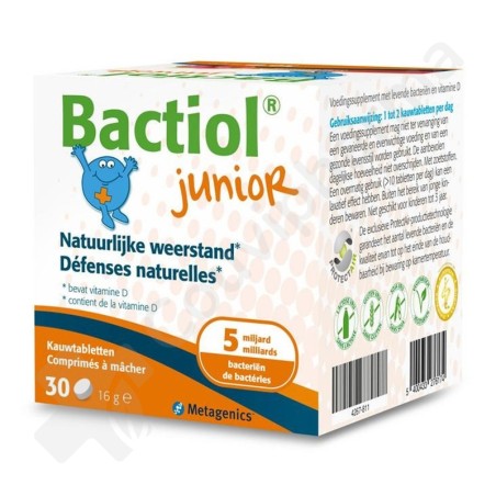 Bactiol Junior - 30 comprimés à croquer