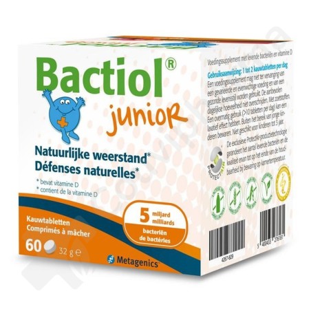 Bactiol Junior - 60 comprimés à croquer