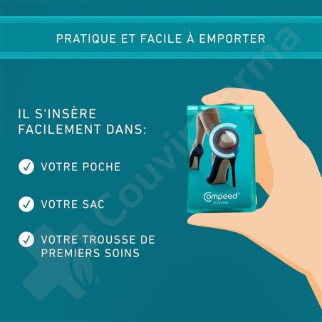 Compeed Pansements Ampoules Escarpin - 5 pièces