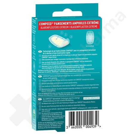 Compeed Blaren Pleisters Extreem - 10 stukken
