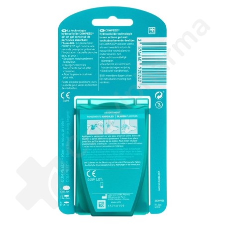 Compeed Pansements Ampoules Mixpack - 10 pièces