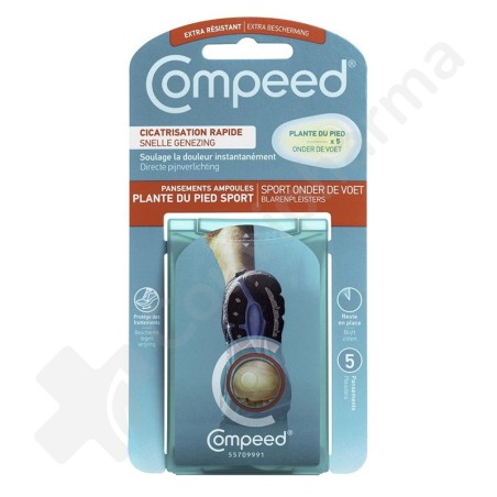 Compeed Ampoules Plante du pied - 5 patchs