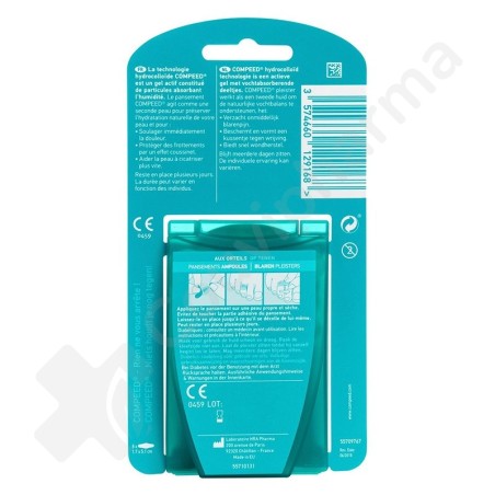 Compeed Ampoules Orteils - 8 pansements