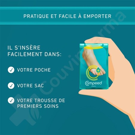 Compeed Pansements Cors Hydratation - 6 pièces