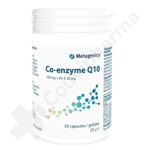 Co-enzyme Q10 100 mg + Vitamine E 30 mg - 30 gélules