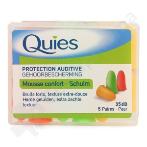 Protection Auditive Mousse Fluo - 6 paires