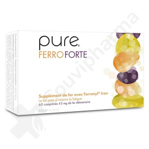 Pure Ferro Forte - 60 comprimés