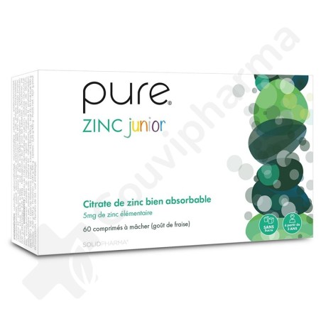 Pure Zinc Junior - 60 comprimés