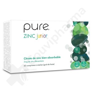 Pure Zinc Junior - 60 comprimés