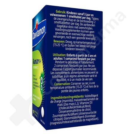 Davitamon Vitamine D Junior Citron - 150 comprimés