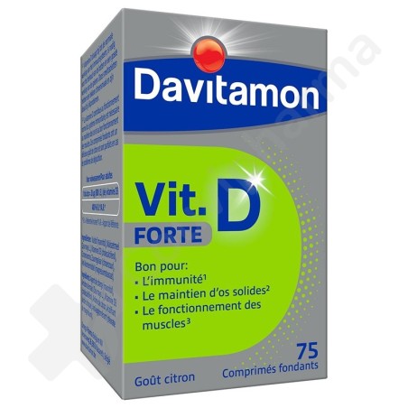 Davitamon Vitamine D Forte - 75 comprimés
