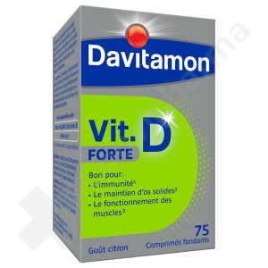 Davitamon Vitamine D Forte - 75 comprimés