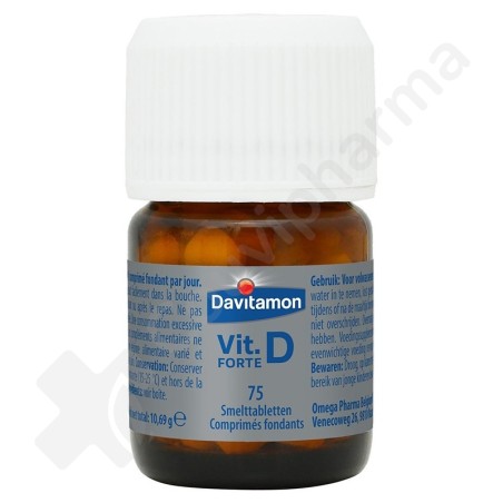 Davitamon Vitamine D Forte - 75 comprimés