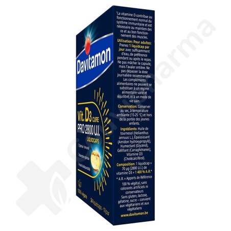 Davitamon Vitamine D3 Cure - 24 capsules