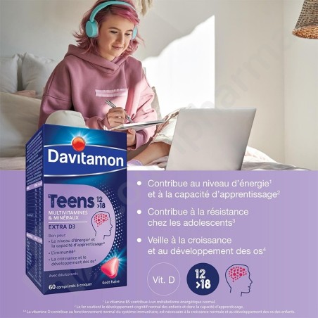 Davitamon Teens - 60 comprimés