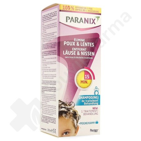 Paranix Shampoing Traitant - 200 ml + Peigne