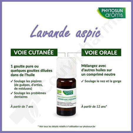 Phytosun Lavande Aspic - 5 ml