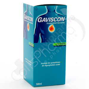 Gaviscon Goût Menthe - Suspension buvable 500 ml