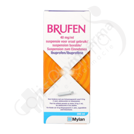 Brufen 40 mg/ml - Suspension Buvable 200 ml