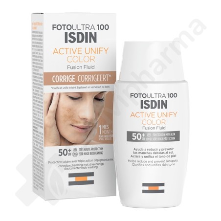 ISDIN FotoUltra 100 Active Unify Color SPF 50+ - 50 ml