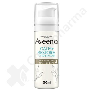 Aveeno Calm + Restore Crème de nuit Visage - 50 ml