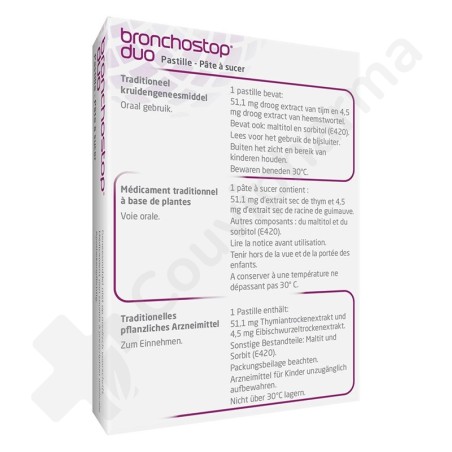 Bronchostop Duo - 20 pastilles