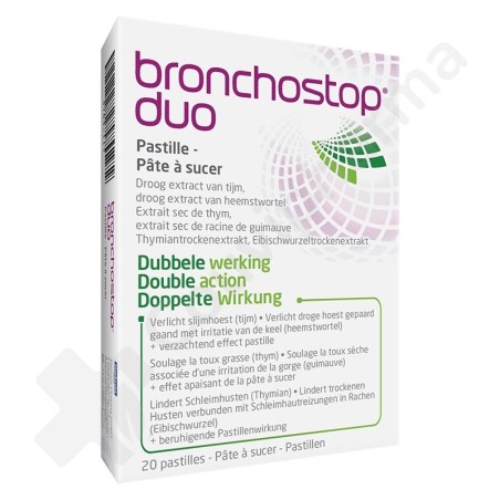 Bronchostop Duo - 20 pastilles