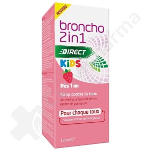 Broncho 2 en 1 Kids - Sirop 120 ml