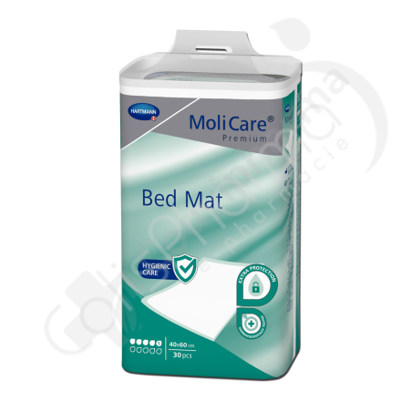Molicare Bed Mat 5 Gouttes 40 x 60 cm - 30 alèses