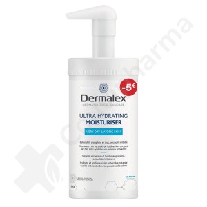 Dermalex Ultra Hydrating Moisturiser Peau Sèche - 500 g