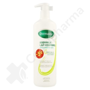 Dermalex Lait Corporel Peau Sèche - 500 ml