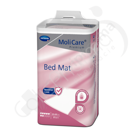 Molicare Bed Mat 7 Gouttes 60 x 60 cm - 25 alèses