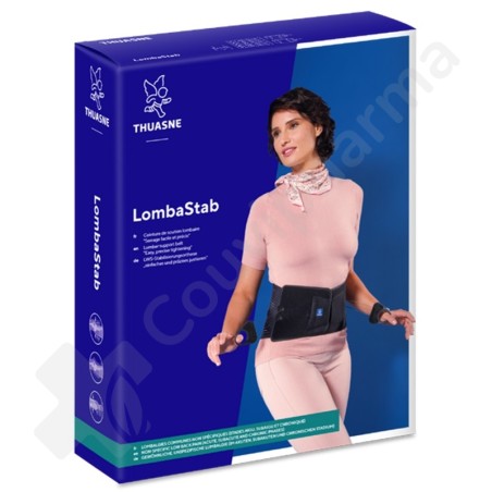 Thuasne Ceinture Lombaire LombaStab - Hauteur 21 cm - Taille 3